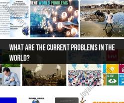 Current Problems in the World: Global Challenges Today