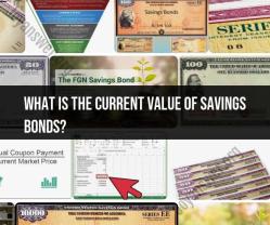 Current Value of Savings Bonds: Assessing Bond Worth