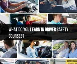 Curriculum of Driver Safety Courses